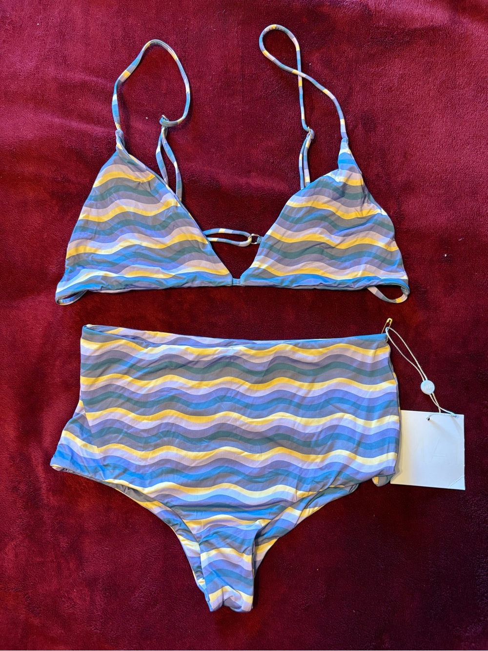 Mai Bikini - Ocean Groove design - Size Medium